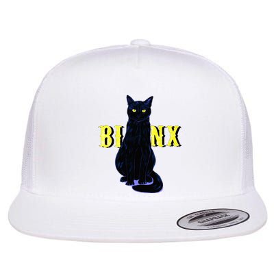 Black Cat Binx Halloween Gifts Party Flat Bill Trucker Hat