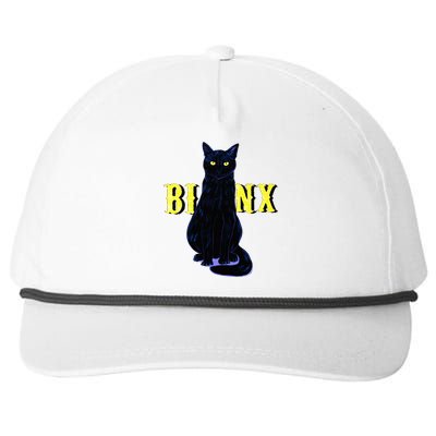 Black Cat Binx Halloween Gifts Party Snapback Five-Panel Rope Hat