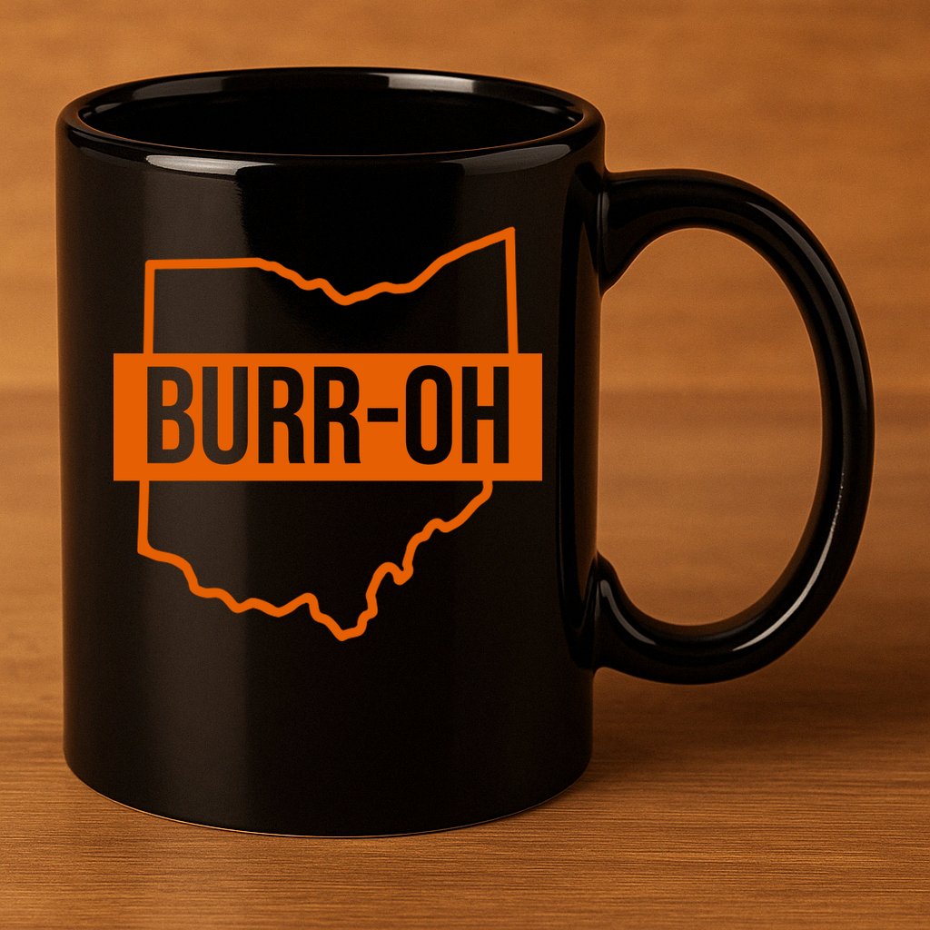 BurrOh Cincinnati 11oz C Handle Ceramic Mug