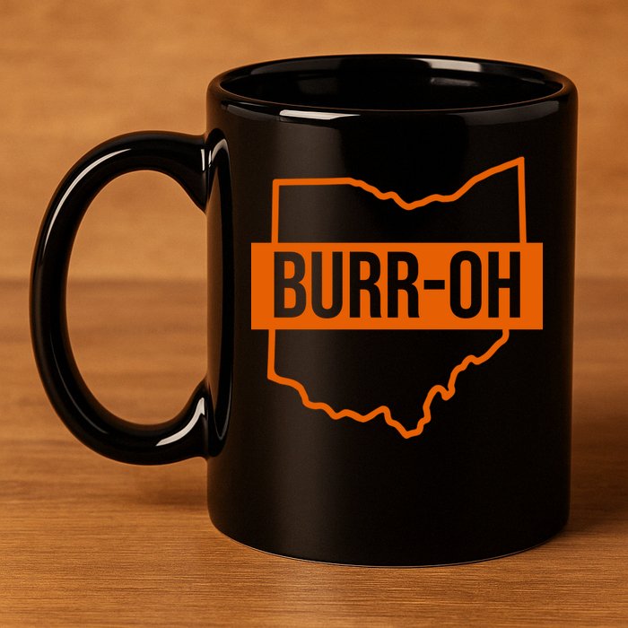 BurrOh Cincinnati 11oz C Handle Ceramic Mug