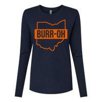 BurrOh Cincinnati Womens Cotton Relaxed Long Sleeve T-Shirt