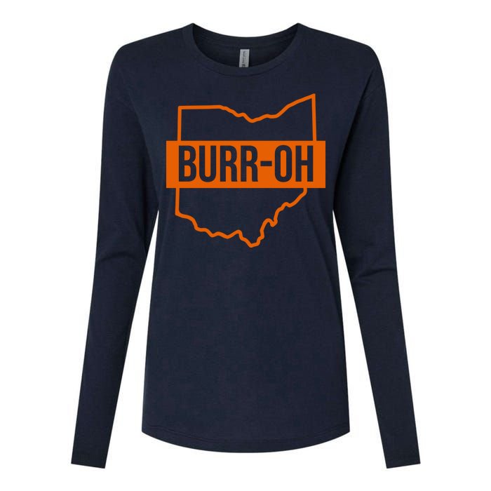 BurrOh Cincinnati Womens Cotton Relaxed Long Sleeve T-Shirt