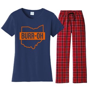 BurrOh Cincinnati Women's Flannel Pajama Set