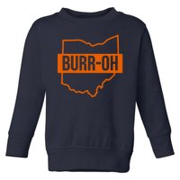 BurrOh Cincinnati Toddler Sweatshirt