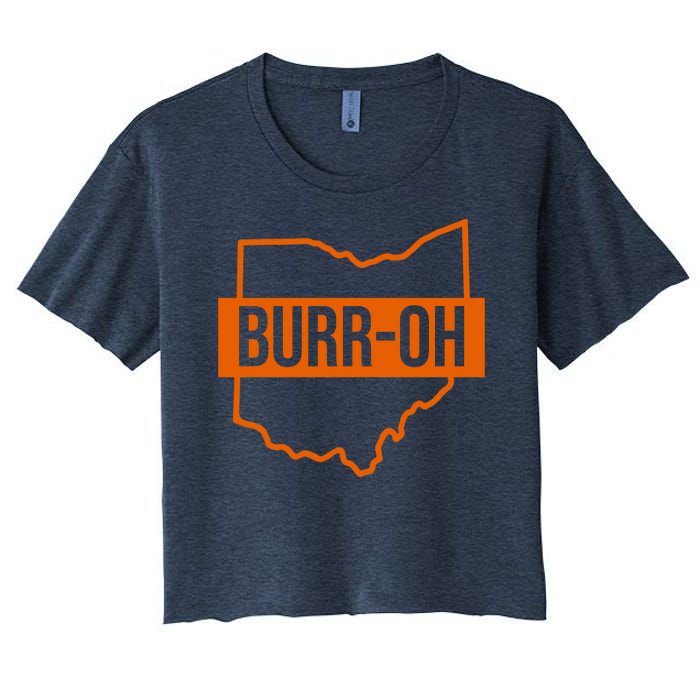 BurrOh Cincinnati Women's Crop Top Tee