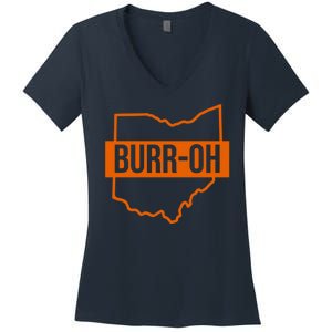 BurrOh Cincinnati Women's V-Neck T-Shirt