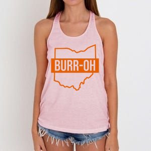 BurrOh Cincinnati Women's Knotted Racerback Tank