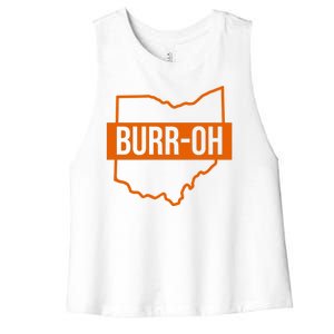 BurrOh Cincinnati Women's Racerback Cropped Tank