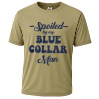 Blue Collar Better Half Spoiled By My Blue Collar Man Performance Shirt