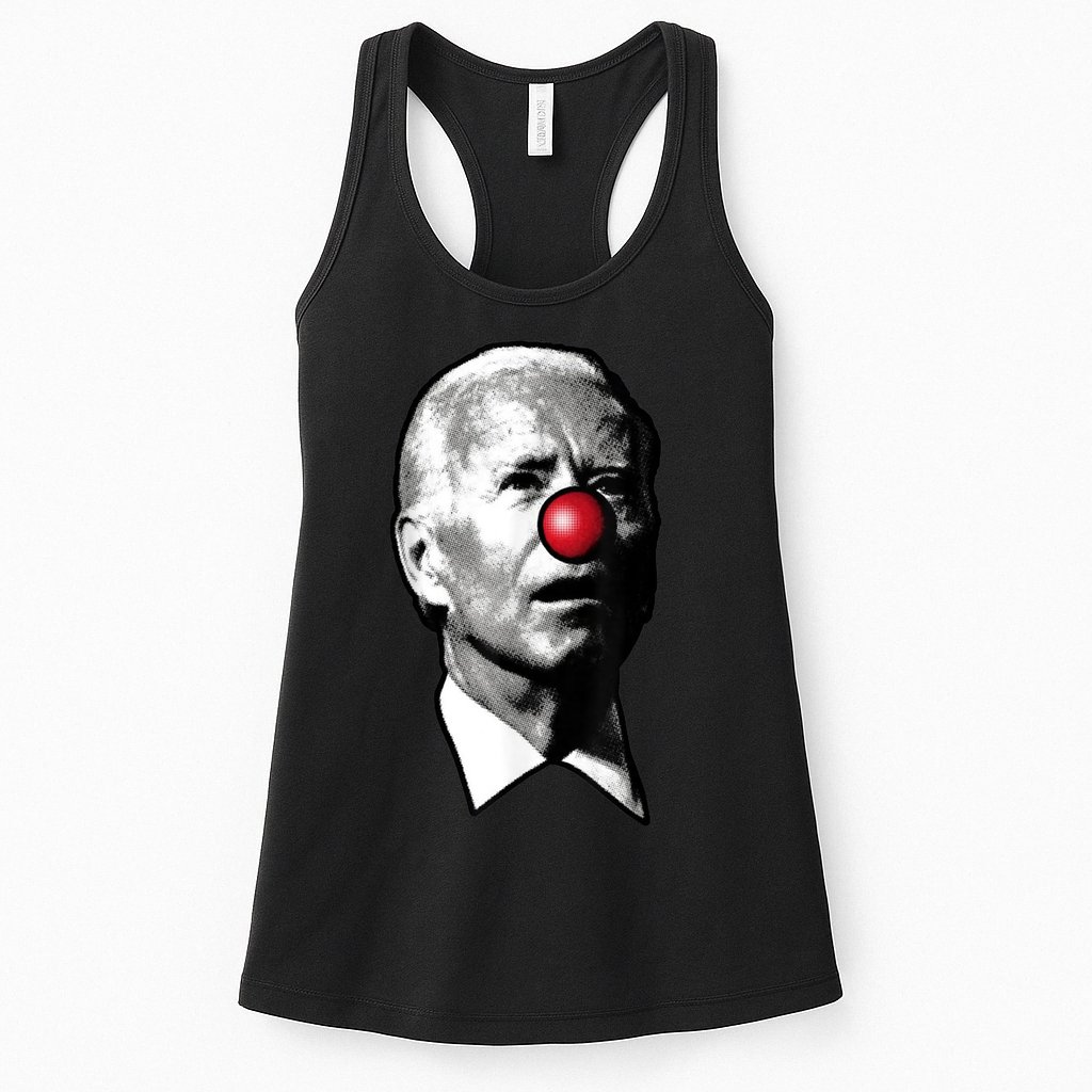 Biden Clown Womens Tank Top