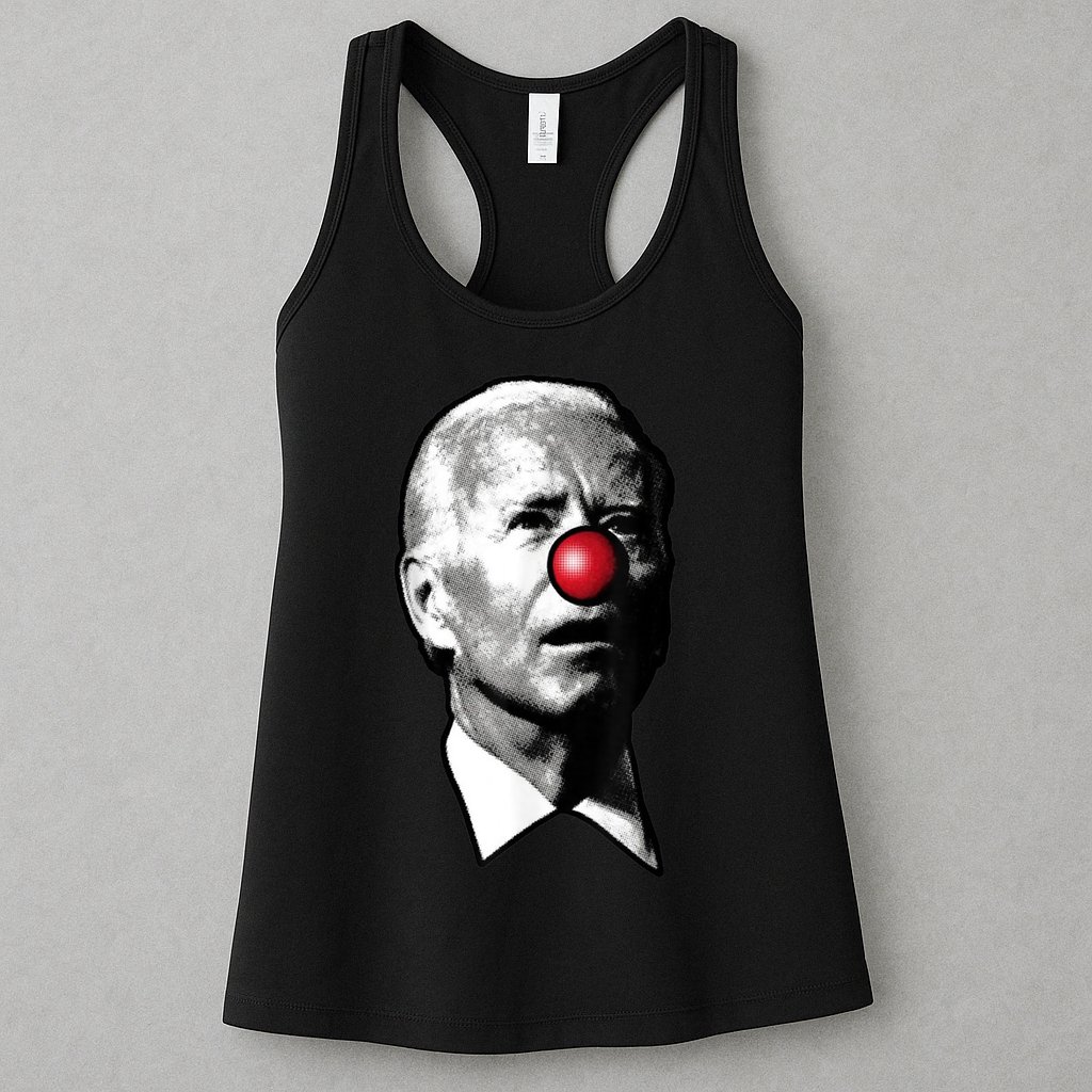 Biden Clown Womens Tank Top