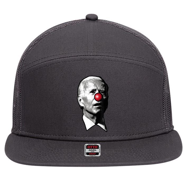 Biden Clown 7 Panel Mesh Trucker Snapback Hat