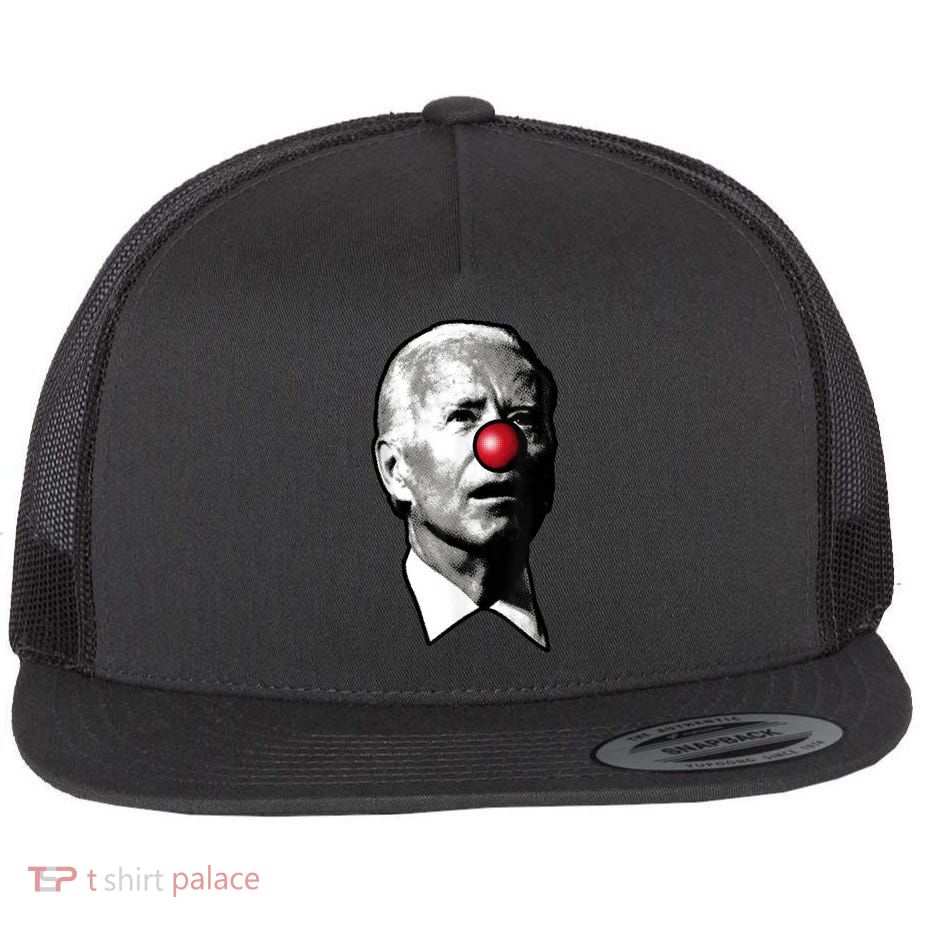 Biden Clown Flat Bill Trucker Hat