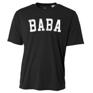 Baba Classic Bold Font FatherS Day Baba Cooling Performance Crew T-Shirt