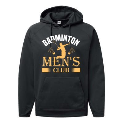 Badmintion Club Performance Fleece Hoodie