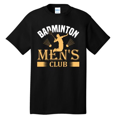 Badmintion Club Tall T-Shirt