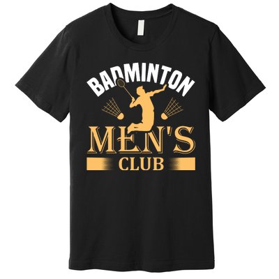 Badmintion Club Premium T-Shirt