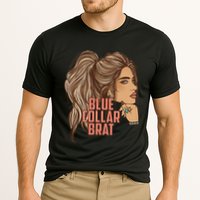 Blue Collar Brat Funny Design Cooling Performance Crew T-Shirt