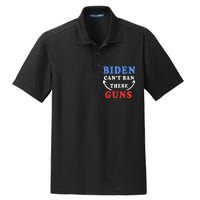 Biden Can't Ban These Guns gym workout funny weightlifting Dry Zone Grid Polo