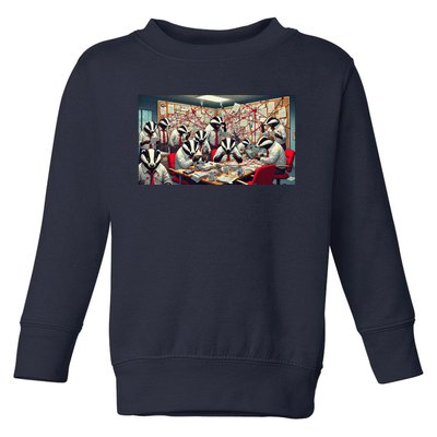 Badger Conspiracy Toddler Sweatshirt