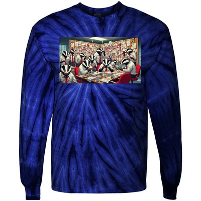 Badger Conspiracy Tie-Dye Long Sleeve Shirt