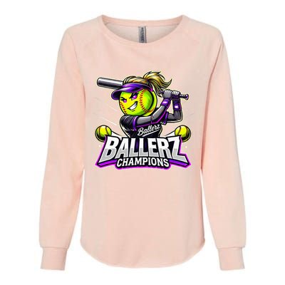 Ballerz Champions Womens California Wash Sweatshirt