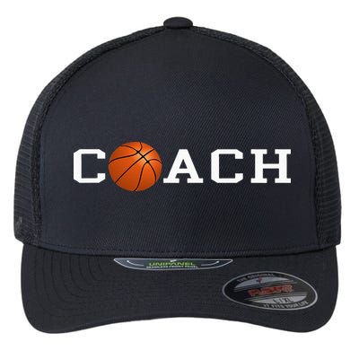 Basketball Coach Flexfit Unipanel Trucker Cap