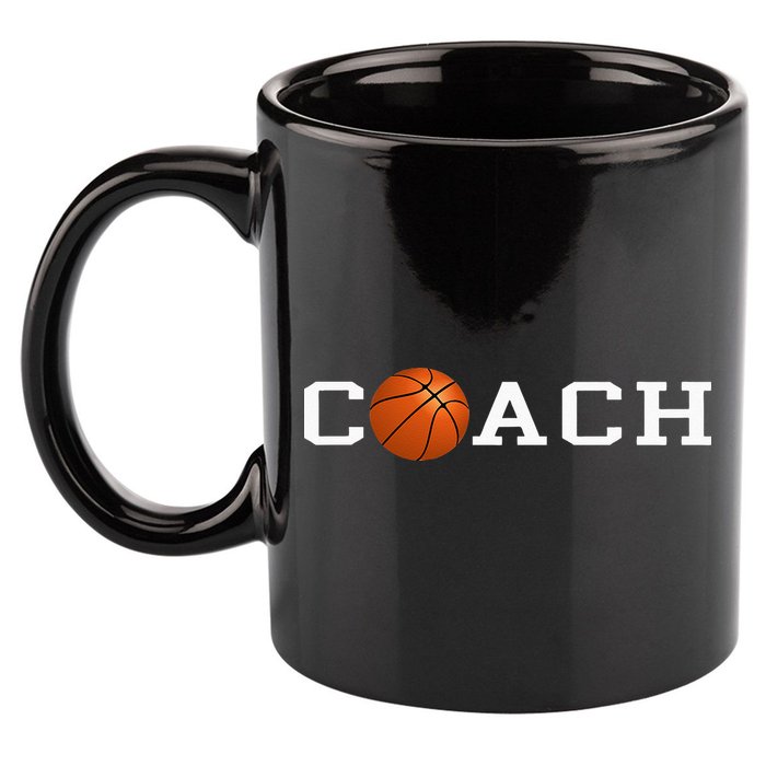 Basketball Coach 11oz C Handle Ceramic Mug