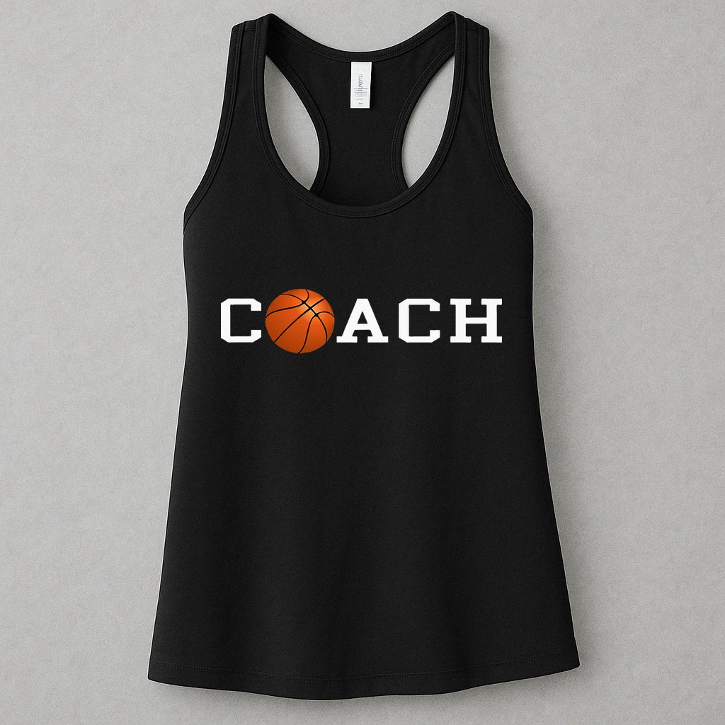 Basketball Coach Womens Tank Top