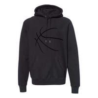 Basketball Costume Bball Player Coach Sports Baller Gift Premium Hoodie