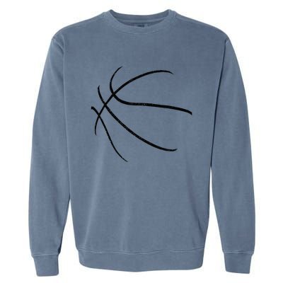 Basketball Costume Bball Player Coach Sports Baller Gift Garment-Dyed Sweatshirt