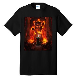 Balrog cat Tall T-Shirt