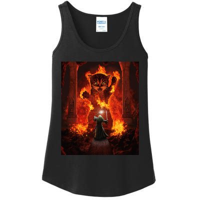 Balrog cat Ladies Essential Tank