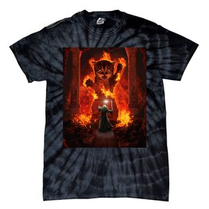 Balrog cat Tie-Dye T-Shirt