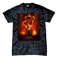 Balrog cat Tie-Dye T-Shirt