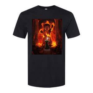 Balrog cat Softstyle CVC T-Shirt