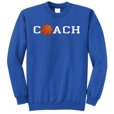 Basketball Coach Tall Sweatshirt