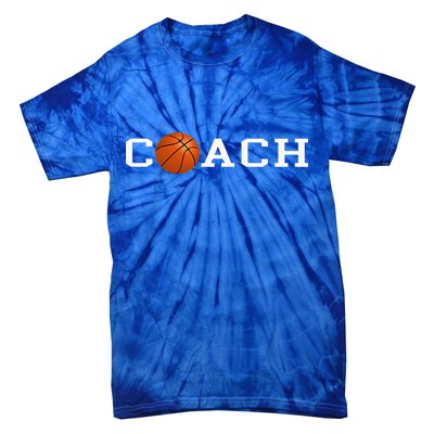 Basketball Coach Tie-Dye T-Shirt