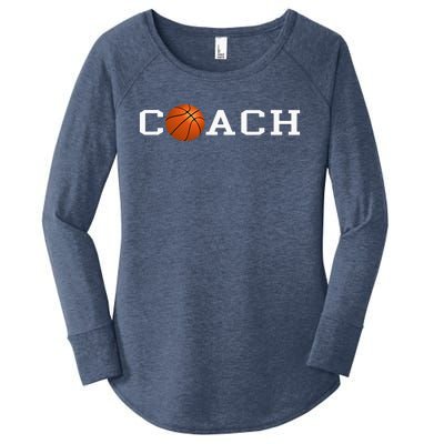 Basketball Coach Women's Perfect Tri Tunic Long Sleeve Shirt