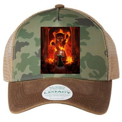 Balrog Cat Legacy Tie Dye Trucker Hat