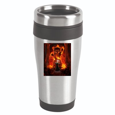 Balrog Cat 16oz Travel Tumbler