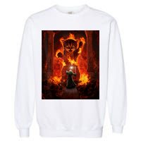 Balrog Cat Garment-Dyed Sweatshirt