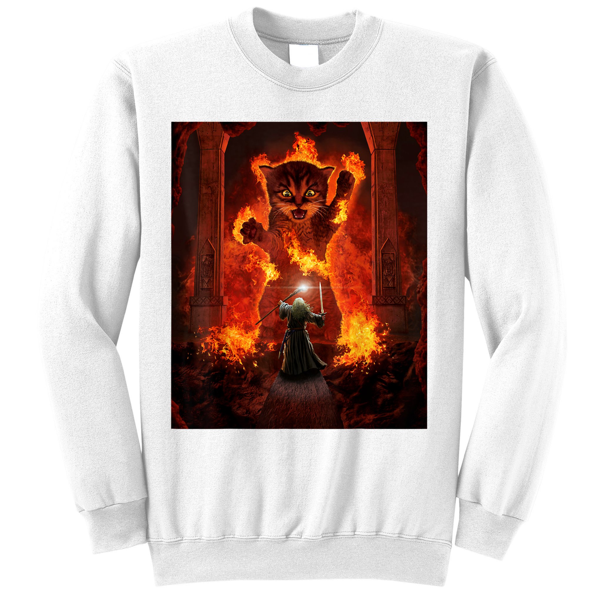 Balrog Cat Sweatshirt