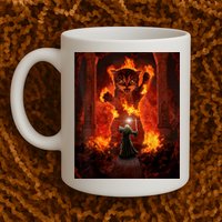 Balrog Cat Mug