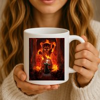Balrog Cat Mug