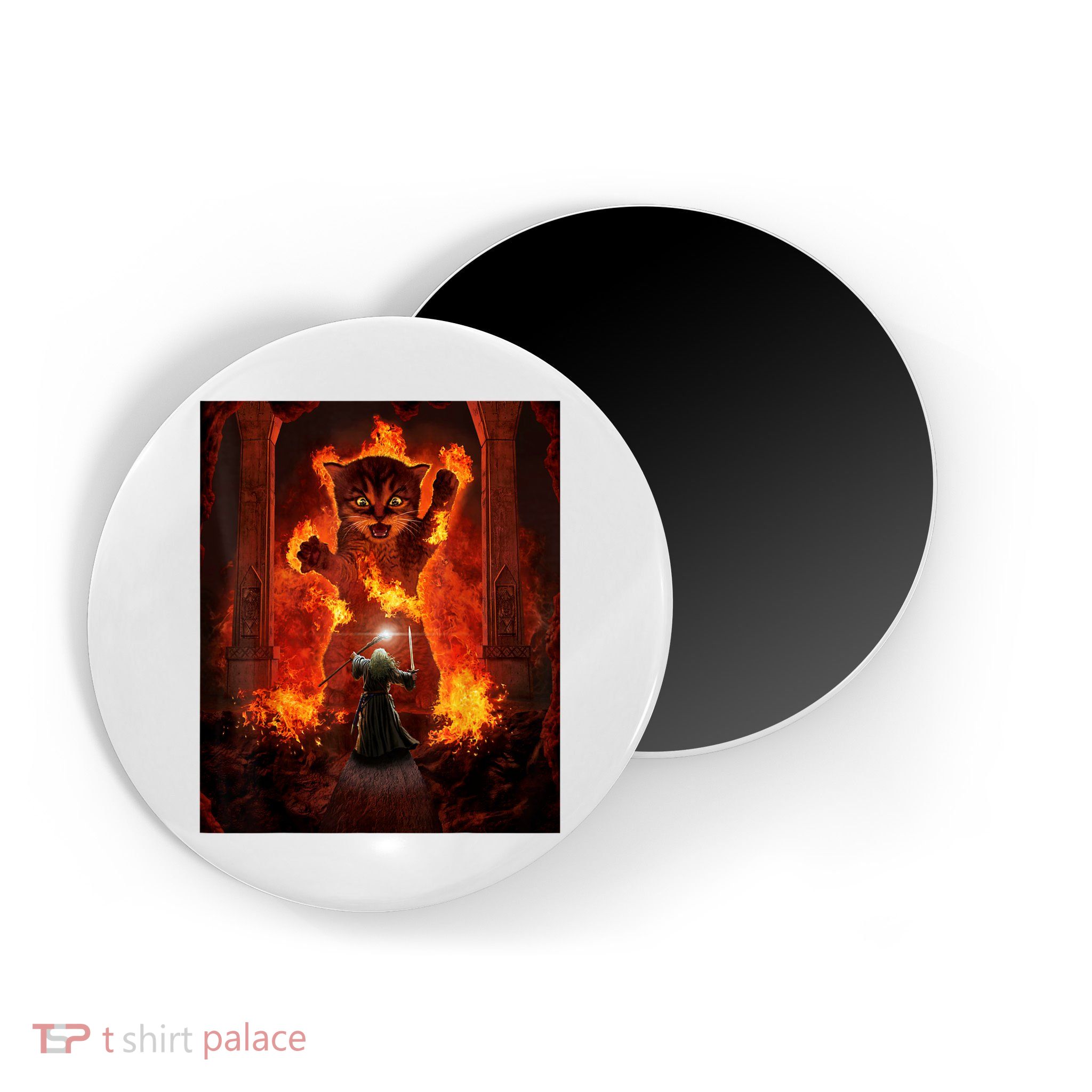 Balrog Cat Magnet