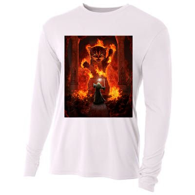 Balrog Cat Cooling Performance Long Sleeve Crew