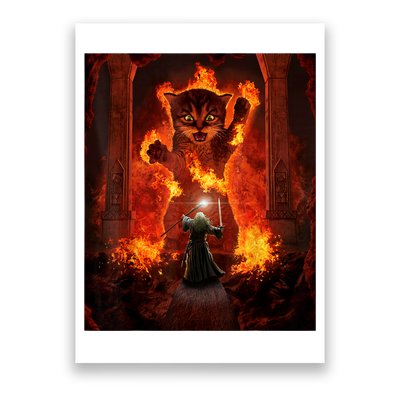 Balrog Cat Poster
