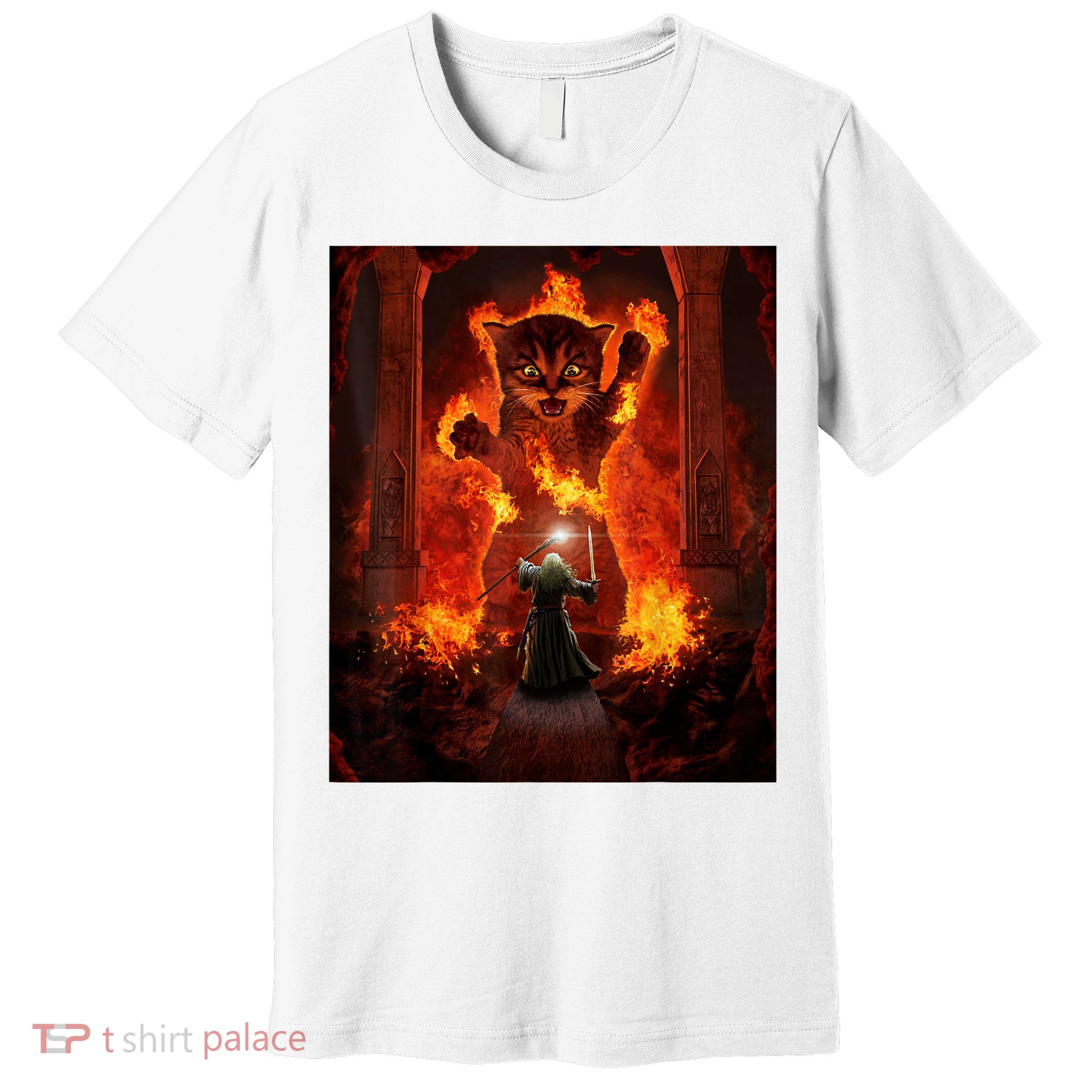 Balrog Cat Premium T-Shirt