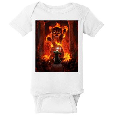 Balrog Cat Baby Bodysuit